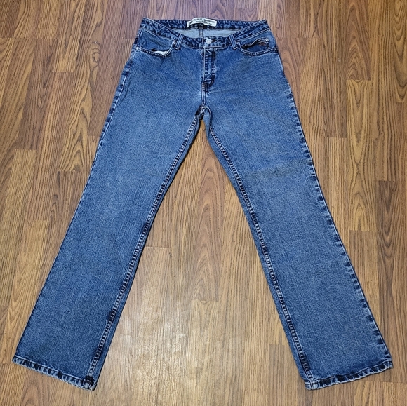 Harley-Davidson Vintage Bootcut Jeans Women’s Size 8 Made in Canada A31 - Picture 1 of 11